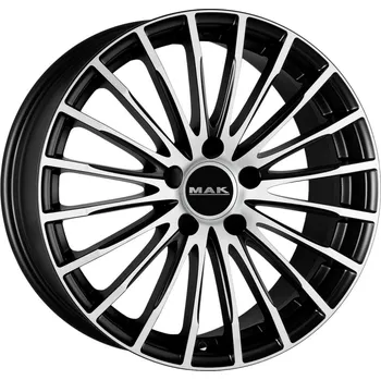 Alu kolo Alu disk MAK FATALE 9.5x19, 5x108, 72, ET45 ICE BLACK