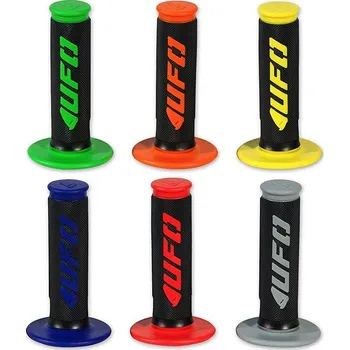 Řazení (gripy) UFO MA01823102 (UFO řazení (gripy) CHALLENGER barva černá/žlutá (s logem UFO))