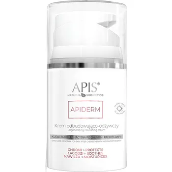 Pleťový krém Apis Apiderm regenerační a výživný krém na obličej s SPF10, 50 ml