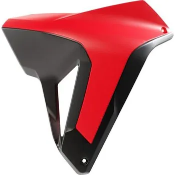 Chladič motoru RACETECH (RTECH) kryty chladiče (levá / pravá) REVOLUTION HONDA XL 750 TRANSALP 23-25 barva červená / černá (RACETECH (RTECH) kryty chladiče (levá / pravá) REVOLUTION HONDA XL 750 TRANSALP 23-25 barva červená / černá)