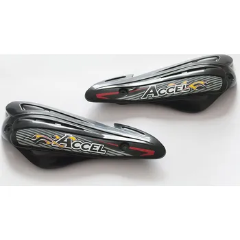 ACCEL náhradní kryty ochran páček / ruk (HANDBAR) HGS 10,11,12 barva černá - (ACCEL náhradní kryty ochran páček / ruk (HANDBAR) HGS 10,11,12 barva černá -)