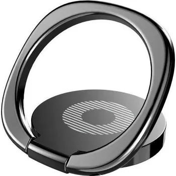 Baseus Privity držák s kroužkem černý