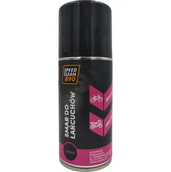 Nářadí na motocykly SPEEDCLEAN 890 mazivo na řetězy motocyklů a jízdních kol ve spreji objem 150ML (SPEEDCLEAN 890 mazivo na řetězy motocyklů a jízdních kol ve spreji objem 150ML)
