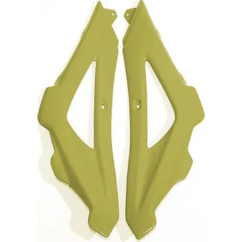 Autodíl UFO kryty chladiče HUSQVARNA 2T 06-12, 4T 05-07 (horní) barva žlutá (UFO kryty chladiče HUSQVARNA 2T 06-12, 4T 05-07 (horní) barva žlutá)