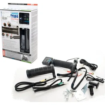 Řazení (gripy) vyhřívané OXFORD OF770 (OXFORD řazení (gripy) vyhřívané ATV PREMIUM 22mm délka 121-130mm (EL))