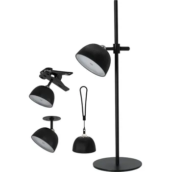 Lampička Stolní lampa KOBI Stolní lampička LED Lizbona 3,5 W CCT 4v1 černá