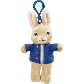 Rainbow Designs Limited Rainbow Plyšová klíčenka králíček Petr v modré bundičce