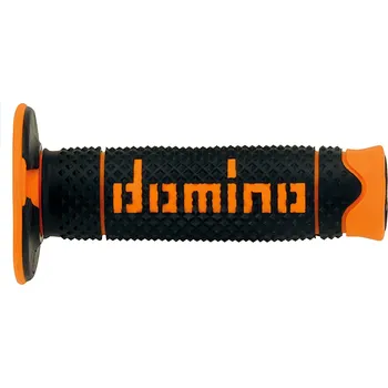 doMINO řazení (gripy) (GRIPY) OFF ROAD PYRAMID dvousložkový barva černá/oranžová (A26041C4540A7-0) (doMINO řazení (gripy) (GRIPY) OFF ROAD PYRAMID dvousložkový barva černá/oranžová)