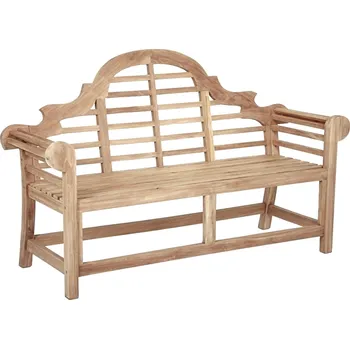 Zahradní lavice Teaková lavička Frisian Park Bench Zahradní lavička Wood Country House Bench Dřevěná lavička Zahradní lavička | 940069G