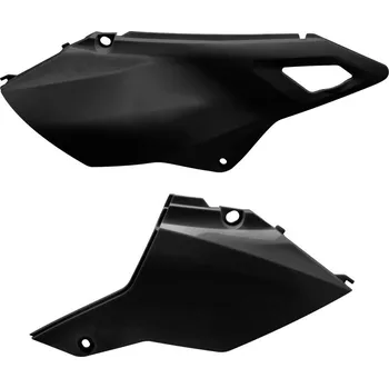 POLISPORT boční tabulky na startovací číslo SUZUKI DR-Z 400 (DRZ400) 00-24 restyling barva černá (komplet) (POLISPORT boční tabulky na startovací číslo SUZUKI DR-Z 400 (DRZ400) 00-24 restyling barva černá (komplet))