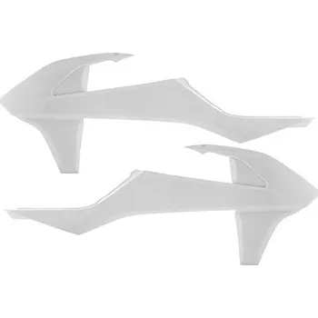 Chladič motoru POLISPORT sada krytů chladičů (spojlerů) KTM SX/SXF 16-18; EXC/EXCF 17-19 barva bílá (POLISPORT sada krytů chladičů (spojlerů) KTM SX/SXF 16-18; EXC/EXCF 17-19 barva bílá)