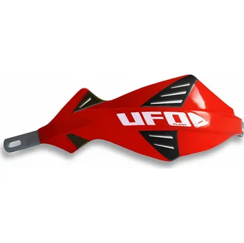 Motodíl UFO kryty páček ALU DISCOVER barva červená (s upevněním 28mm) (UFO kryty páček ALU DISCOVER barva červená (s upevněním 28mm))