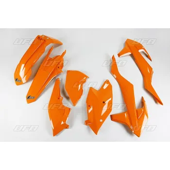 UFO kompletní sada plastů KTM EXC/EXC-F TPI 17-19, barva oranžová (KT518E127) (UFO kompletní sada plastů KTM EXC/EXC-F TPI 17-19, barva oranžová (KT518E127))