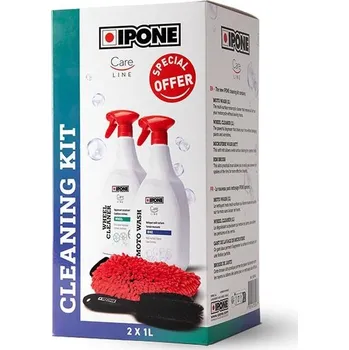 Motokosmetika IPONE CLEANING KIT (MOTO WASH+WHEEL CLEANER) sada na čištění motocyklů (CARELINE) (4) (IPONE CLEANING KIT (MOTO WASH+WHEEL CLEANER) sada na čištění motocyklů (CARELINE) (4))