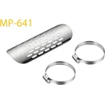 Kryt výfukového kolena ACCEL MP-641SL (ACCEL kryt výfukového kolena 4T - barva stříbrná (nerez) (MP641SV) (MP-641SL))