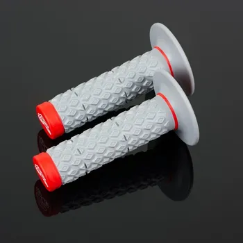 Řazení (gripy) RENTHAL G209 (RENTHAL řazení (gripy) MX COMFORT GRIPS SOFT/FIRM barva červená)