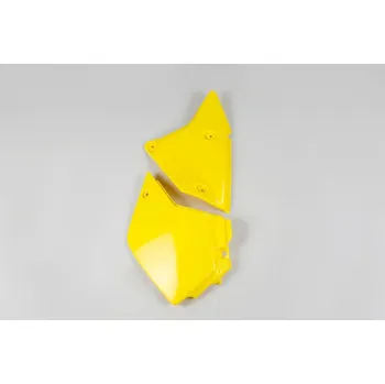 UFO boční tabulky na startovací číslo SUZUKI DRZ 400E 00-24 (1 kus levý) barva žlutá - (UFO boční tabulky na startovací číslo SUZUKI DRZ 400E 00-24 (1 kus levý) barva žlutá -)
