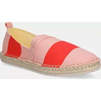 Dámské polobotky Espadrilky Gant Lular růžová barva, 30568941.G918 39X, EUR 39