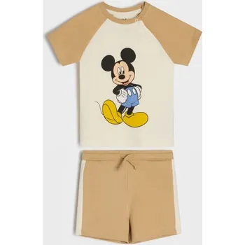 Chlapecké oblečení Sinsay - Žerzejová souprava Disney - béžová - 104DZ-08X - 104DZ-08X-74