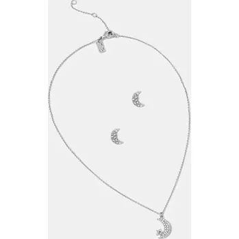 Náhrdelník Náušnice a náhrdelník Coach 37518495RHO111 stříbrná SLV, vel. ONE SIZE