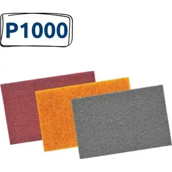 Brusný papír Netkané brusné rouno | obdélník | 150x230mm | P1000 žlutý Smirdex (054537)