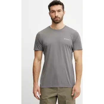 Pánské tričko Sportovní tričko Columbia Zero Rules šedá barva, 2118501 90X, vel. M