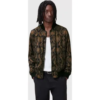 Pánský bomber Oboustranná dětská bomber bunda AllSaints SOUNDVIEW M006OC černá 99X, vel. S