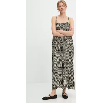 Dámské šaty Šaty Answear.LAB černá barva, maxi 7163.tos 99X, vel. S