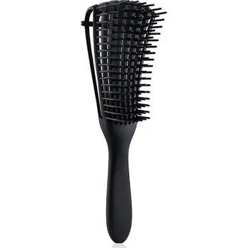 hřeben Masážní hřeben proti zacuchání pro kudrnaté vlasy | masážní hřeben, antistatický hřeben - černý