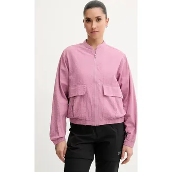 Bavlněná bunda Picture Serenata růžová barva, přechodná, WVT0394 34X, vel. XL