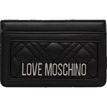 Peněženka Pouzdro na karty Love Moschino černá barva, JC5659PP0MLA000B 99B, vel. ONE SIZE