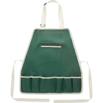 Sada nářadí Zahradní nářadí v zástěře 5 ABOVE POCKET, 80x200mm Sítotiskový transfer, 1 barva