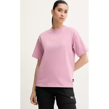 Dámské tričko Bavlněné tričko Picture Zolara dámské, růžová barva, WTS0572 34X, vel. M