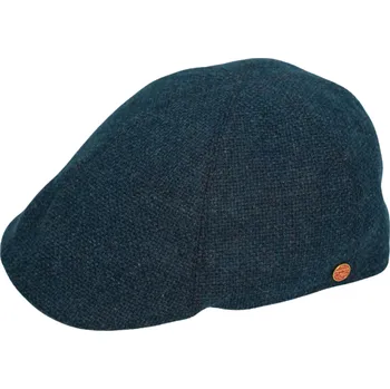 Čepice Pánská modrá bekovka - Paddy Mayser - limitovaná kolekce Carlsbad Hat Velikost: 55 cm (S)