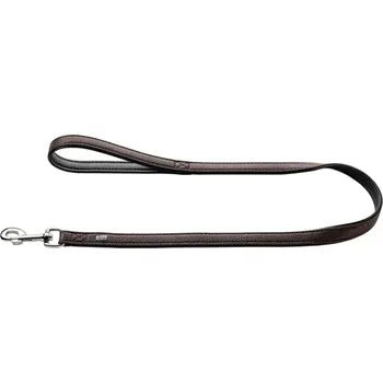 Vodítko pro psa Vodítko um.kůže Vega, hnědo/černé Hunter 2,0 x 100 cm