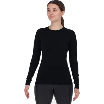 Běžecké oblečení Inov-8 Běžecké tričko INOV8 MERINO LS T-SHIRT W - černá Velikost textilu: 40