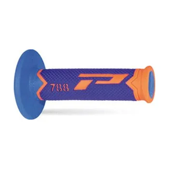 Osvětlení pro motocykl PROGRIP řazení (gripy) PG788 OFF ROAD (22+25mm, délka 115mm) barva oranžová fluorescenční/světle modrý/světlý světle modrý (trojsměs) (788-282) (PROGRIP řazení (gripy) PG788 OFF ROAD (22+25mm, délka 115mm) barva oranžová fluorescenční/světle modrý/světlý)