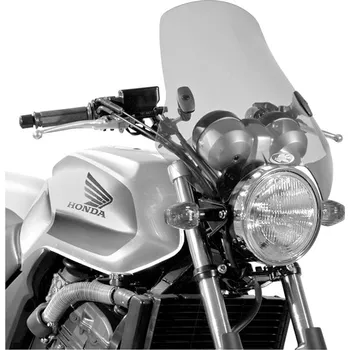 Motodíl KAPPA plexi štít univerzální 42,5 X 42 cm ztmavená s upevněním KD40 (KAPPA plexi štít univerzální 42,5 X 42 cm ztmavená s upevněním KD40)