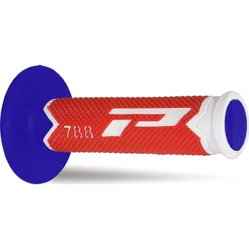 Osvětlení pro motocykl PROGRIP řazení (gripy) PG788 OFF ROAD (22+25mm, délka 115mm) barva bílá/červená/světle modrý (trojsměs) (788-226) (PG788/21) (PROGRIP řazení (gripy) PG788 OFF ROAD (22+25mm, délka 115mm) barva bílá/červená/světle modrý (trojsměs) (788-226) (PG788/21))