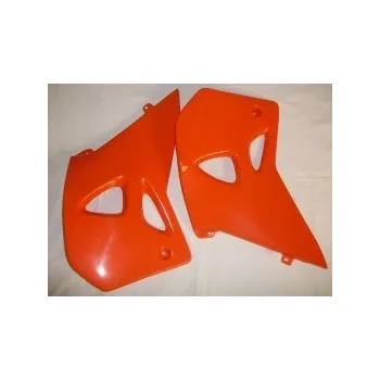 Autodíl UFO kryty chladiče KTM 4T 96-99 barva oranžová (UFO kryty chladiče KTM 4T 96-99 barva oranžová)