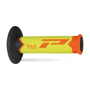 Řazení (gripy) PRO GRIP PA078800AFYN (PROGRIP řazení (gripy) PG788 OFF ROAD (22+25mm, délka 115mm) barva oranžová fluorescenční/žlutá fluorescenční/černá (trojsměs) (788-281))