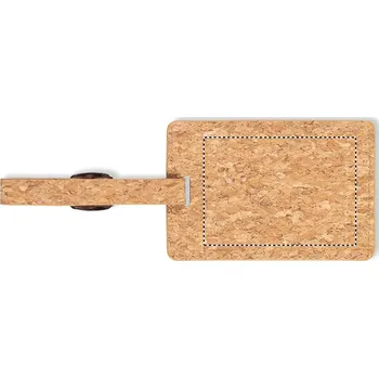 Příslušenství k zavazadlu Korková visačka na zavazadla Tamponový tisk (max. 2 barvy, 50x70mm) 2 barvy 10 BACK