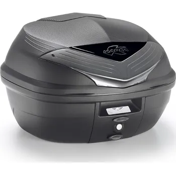 Zavazadlo na motocykl KAPPA zadní kufr 35L MONOLOCK K355NT2 s bílými odrazkami ( včetně plotny ) - nahrazuje K355NT (KAPPA zadní kufr 35L MONOLOCK K355NT2 s bílými odrazkami ( včetně plotny ) - nahrazuje K355NT)