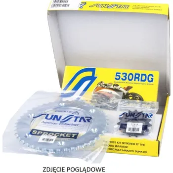 Řetězová sada pro motocykl SUNSTAR řetězová sada HONDA CBR 1000RR 06-07 STANDARD (16/42/114) (DO 1000CC) (SUN52216/SUN1-5635-42/SS530RDG-114N) - MADE IN JAPAN - (SUNSTAR řetězová sada HONDA CBR 1000RR 06-07 STANDARD (16/42/114) (DO 1000CC) (SUN52216/SUN1-5635-42/SS530RDG-114N) - MA