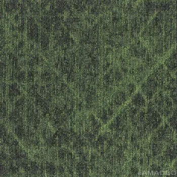 Koberec Kobercové čtverce Modulyss First Sway 625 - zelené