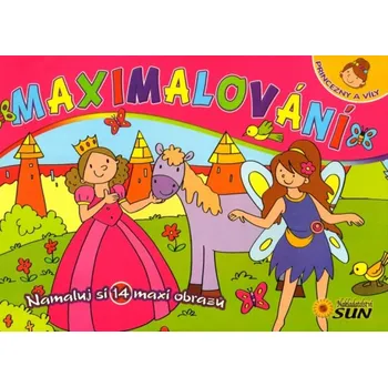 omalovánky Maximalování Princezny a víly