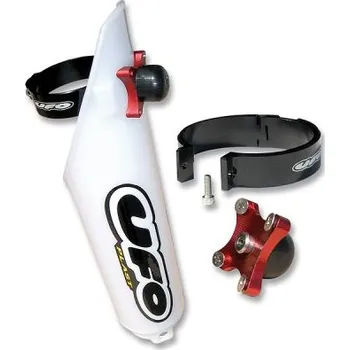 Tlumič řízení UFO kryty předních tlumičů se zámkem YAMAHA YZ 125/250 08-17, YZF 250/450 08-09 barva bílá - (UFO kryty předních tlumičů se zámkem YAMAHA YZ 125/250 08-17, YZF 250/450 08-09 barva bílá -)