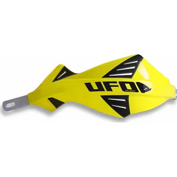 Motodíl UFO kryty páček ALU DISCOVER barva žlutá (s upevněním 28mm) (UFO kryty páček ALU DISCOVER barva žlutá (s upevněním 28mm))