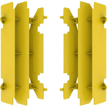 Chladič motoru POLISPORT kryty chladiče (mřížky- komplet) SUZUKI RM 125 01-08; RM 250 96-06; DRZ 400 00-22 barva žlutá (POLISPORT kryty chladiče (mřížky- komplet) SUZUKI RM 125 01-08; RM 250 96-06; DRZ 400 00-22 barva žlutá)