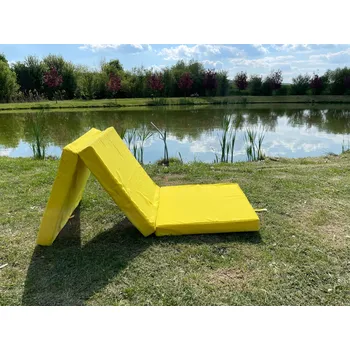 Matrace Top textil Skládací matrace Happy party žlutá NEON